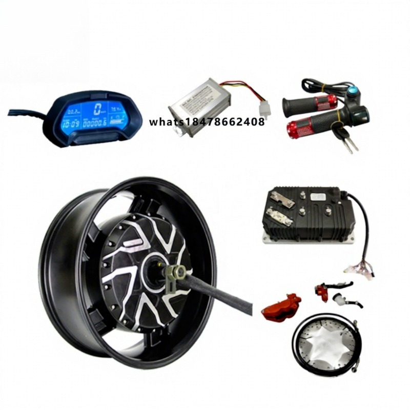 12000W Electric Motorcycle Hub Motor - Самый мощный электрический мотоцикл Kelly QSKLS72601
