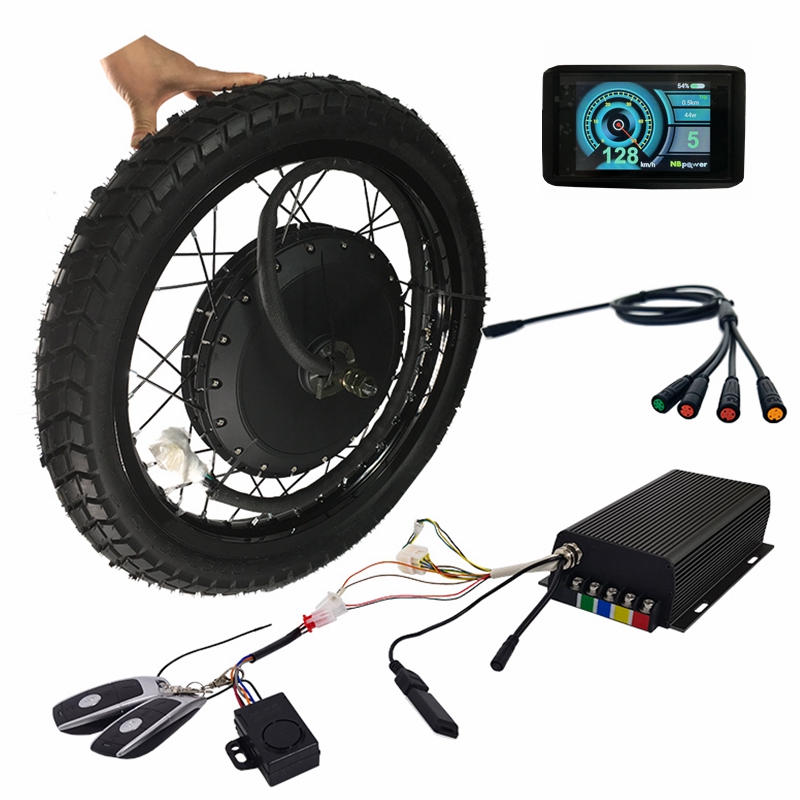 72V 8000W Brushless Hub Motor - Комплект для электровелосипеда QS 273 V3