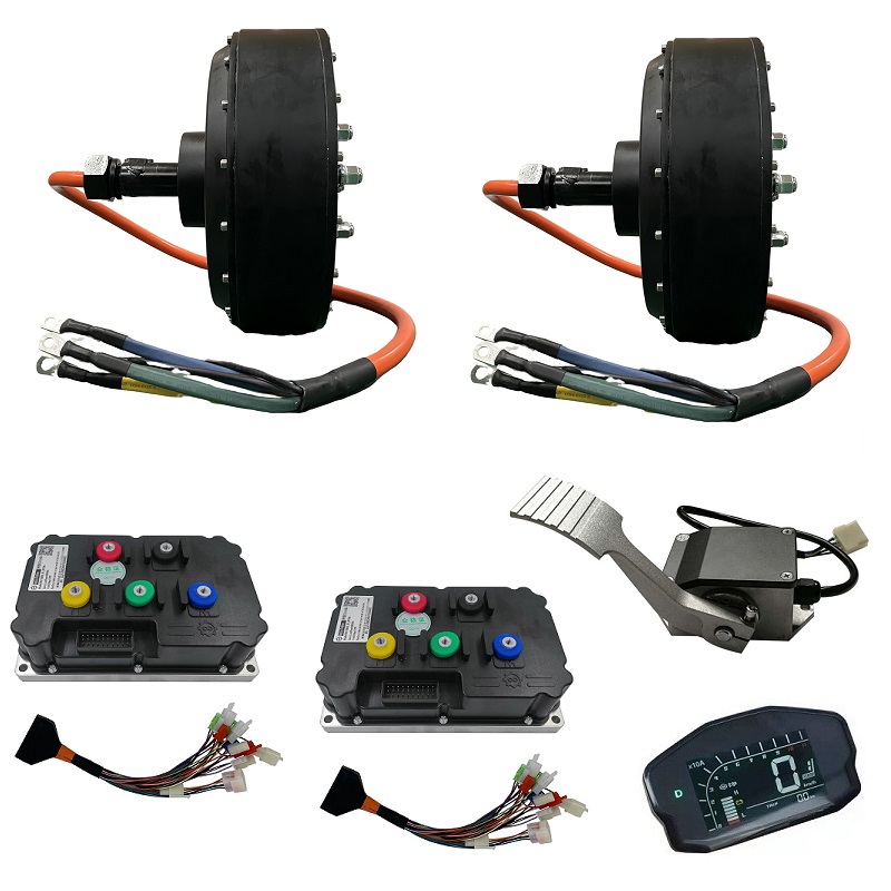 72V 8000W Brushless Hub Motor - Комплекты для переоборудования электромобилей QS Motor