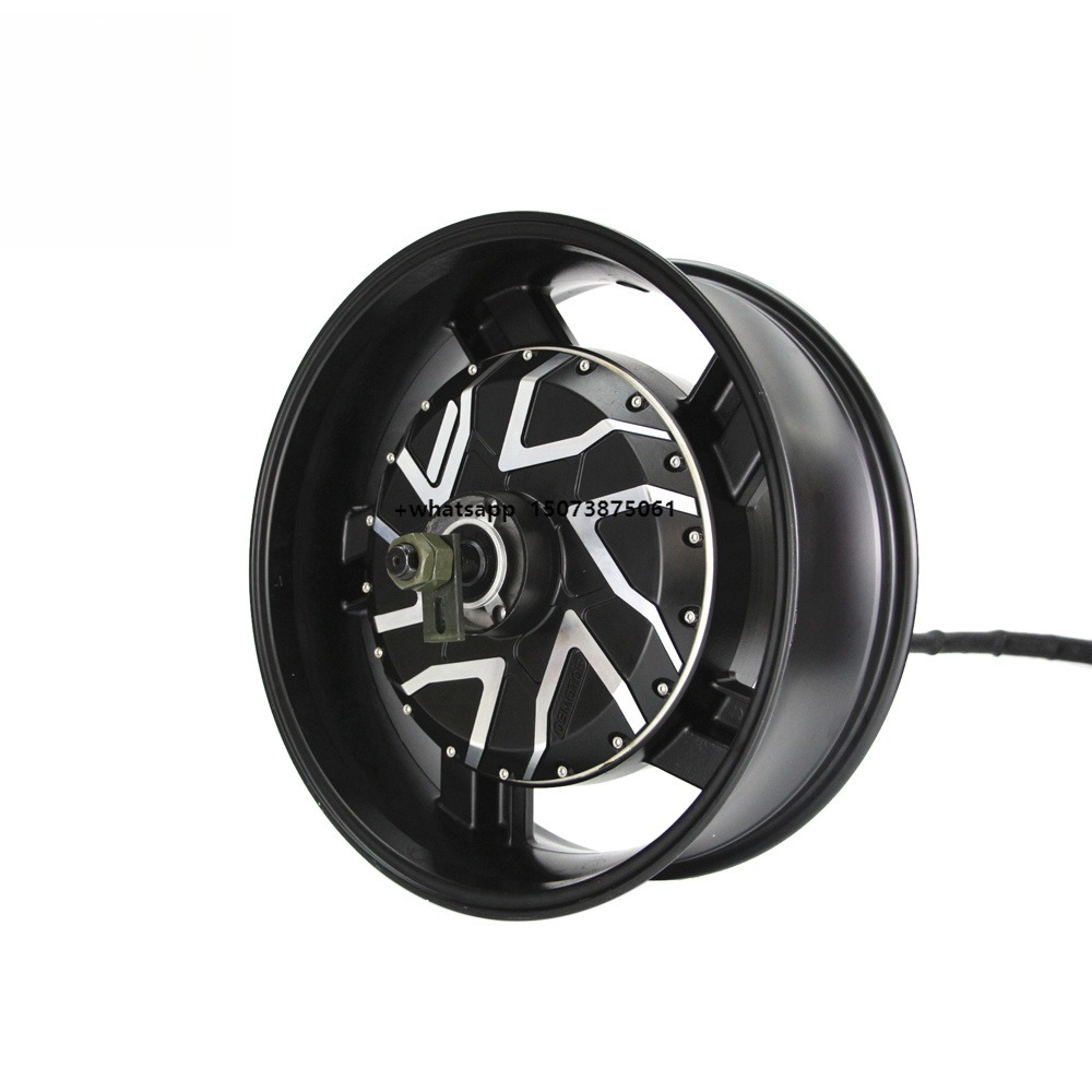 12000W Electric Motorcycle Hub Motor - QSMOTOR 17X6.0 дюймов 273 12000 Вт