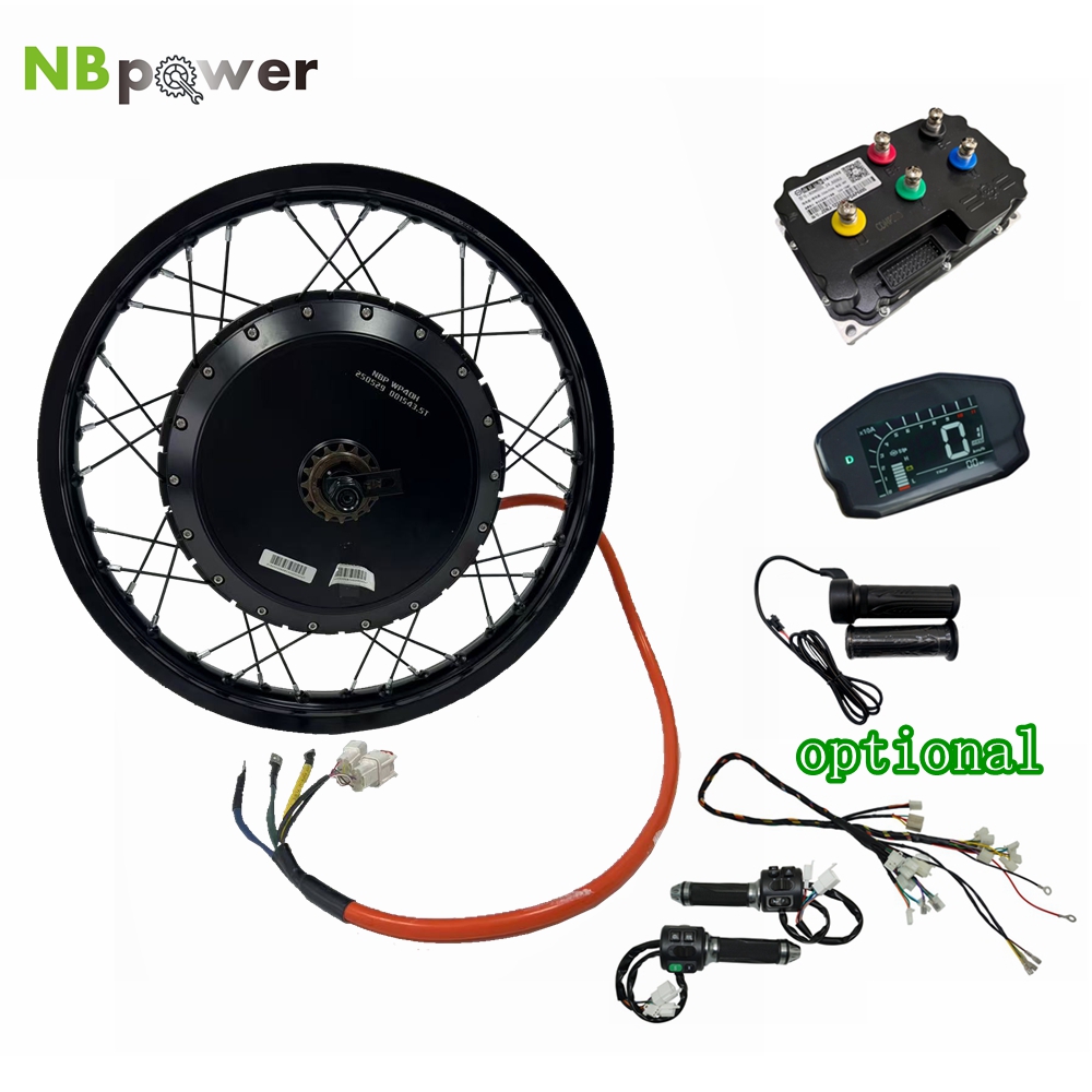 72V 8000W Brushless Hub Motor - Комплект для электровелосипеда NBpower/QS273 V3 72В