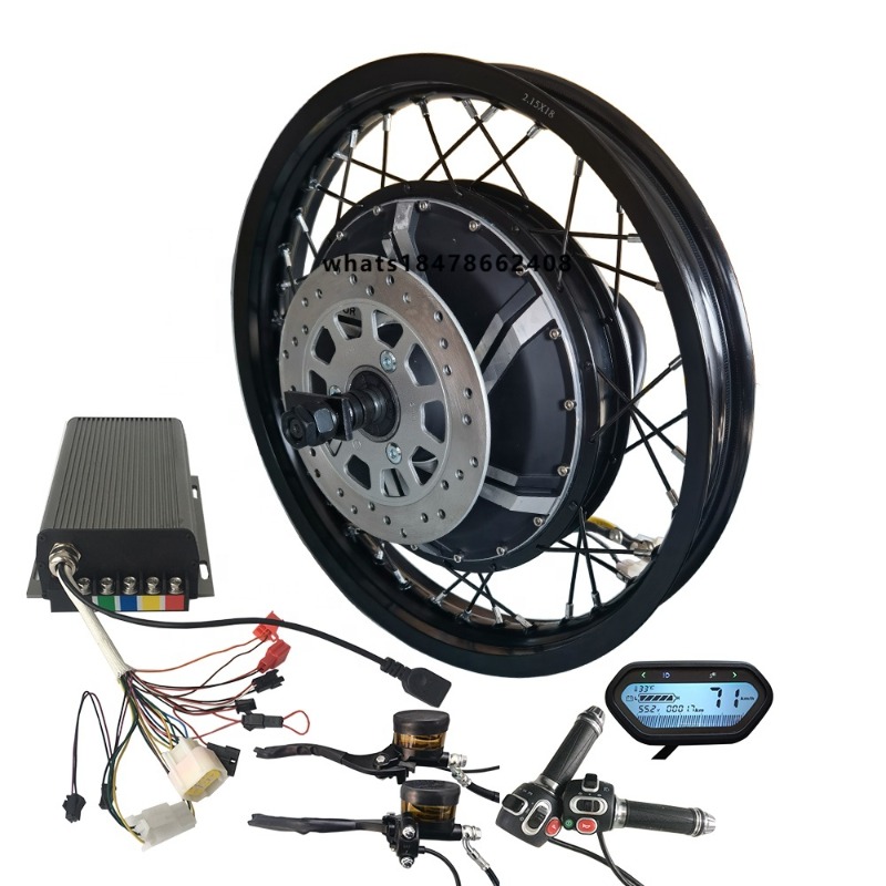 12000W Electric Motorcycle Hub Motor - Электродвигатель 8000W 12000W 16000W 273 V3