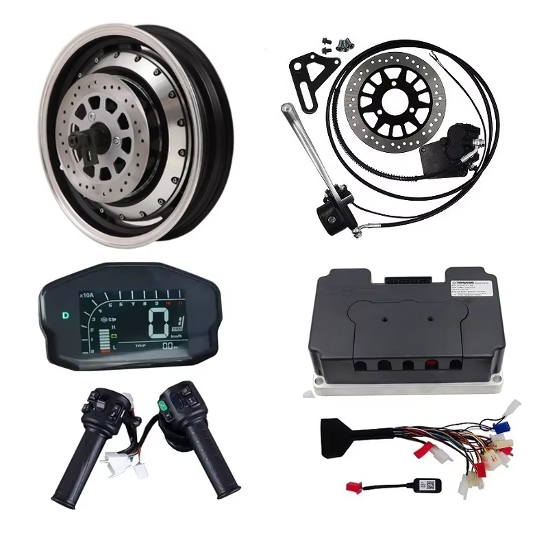 5000W Hub Motor Kit 72V - Комплекты электродвигателей QSMOTOR 5000 Вт, 72