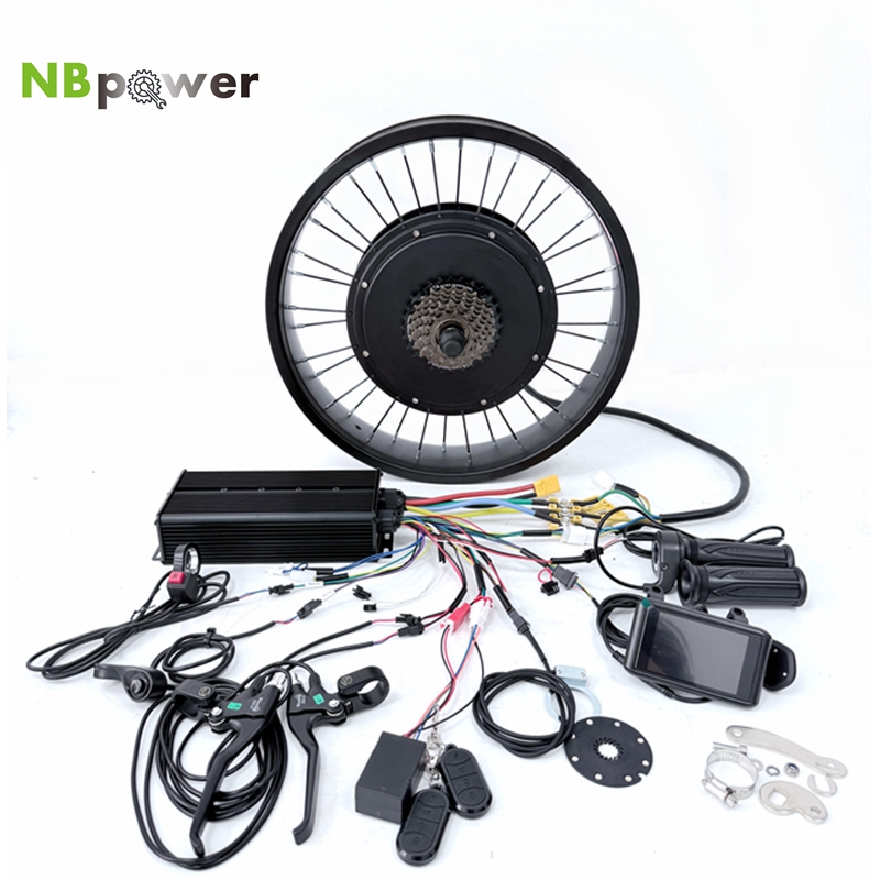 5000W Hub Motor Kit 72V - Комплект для переоборудования электровелосипеда/снегохода NBpower с