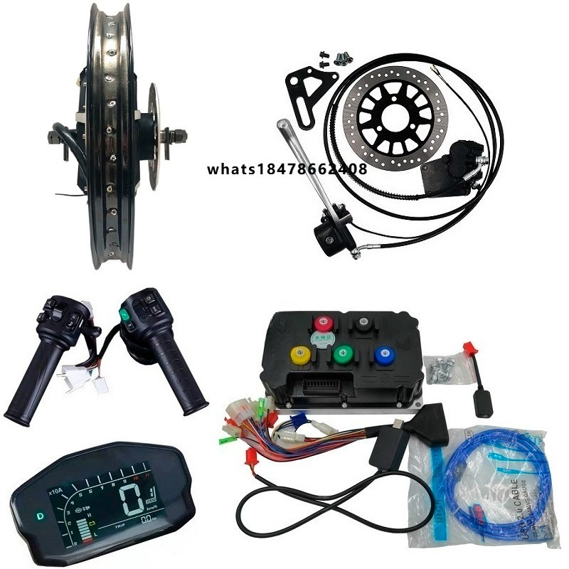 72V 8000W Brushless Hub Motor - Комплекты для переоборудования электромотоциклов и электровелосипедов: