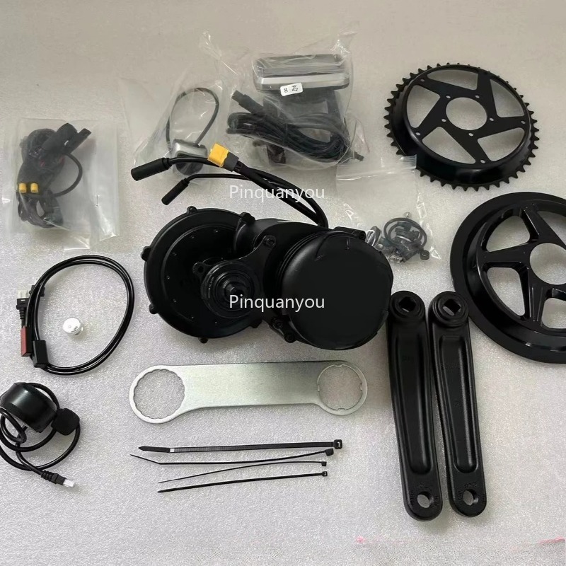 Torque Sensor Mid Drive Motor Kit - TSDZ8 Новый комплект среднего двигателя с