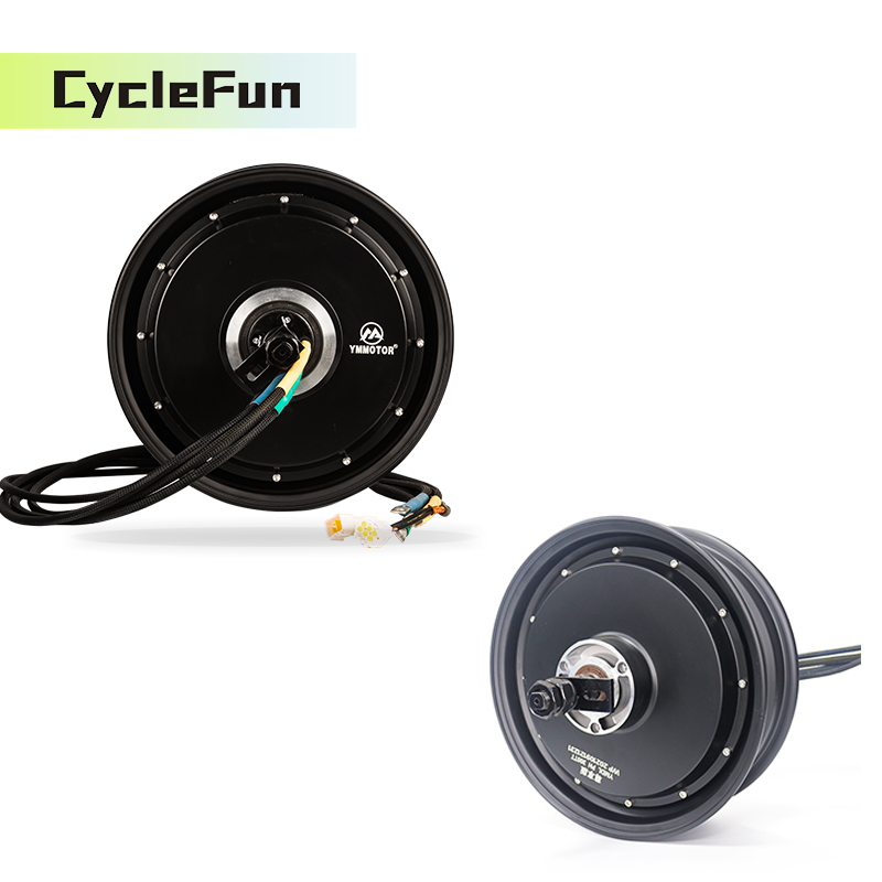 72V 8000W Brushless Hub Motor - 8000 Вт YMMOTOR 12*3,5-дюймовый бесщеточный двигатель