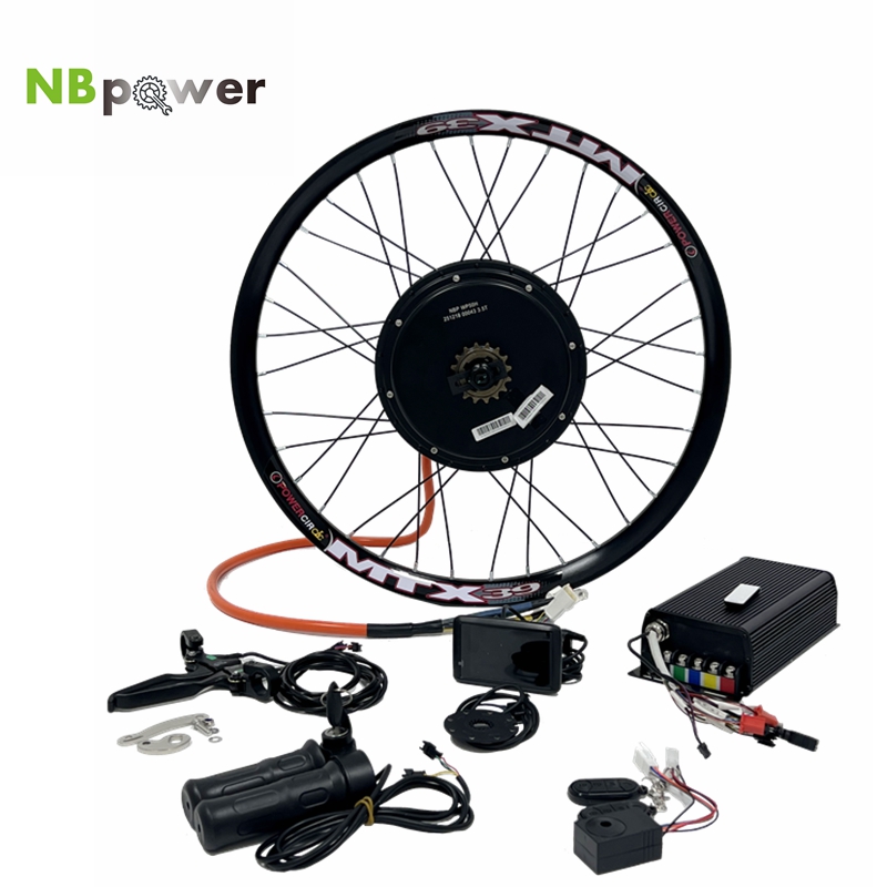 Комплект для переоборудования  – обзор и цена 5000W Hub Motor Kit 72V