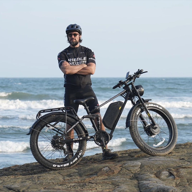 Электровелосипед ANDSKY Apex50 – обзор и цена 48V 1500W Rear Hub Motor With Battery