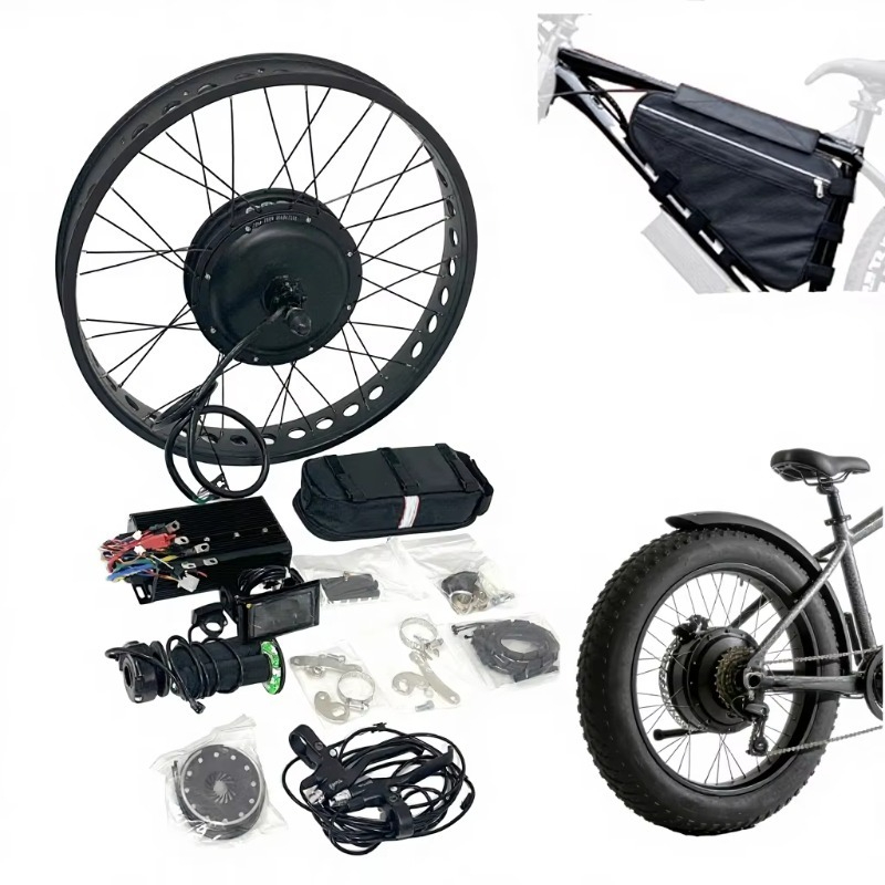 Комплект для переоборудования  – обзор и цена 5000W Hub Motor Kit 72V