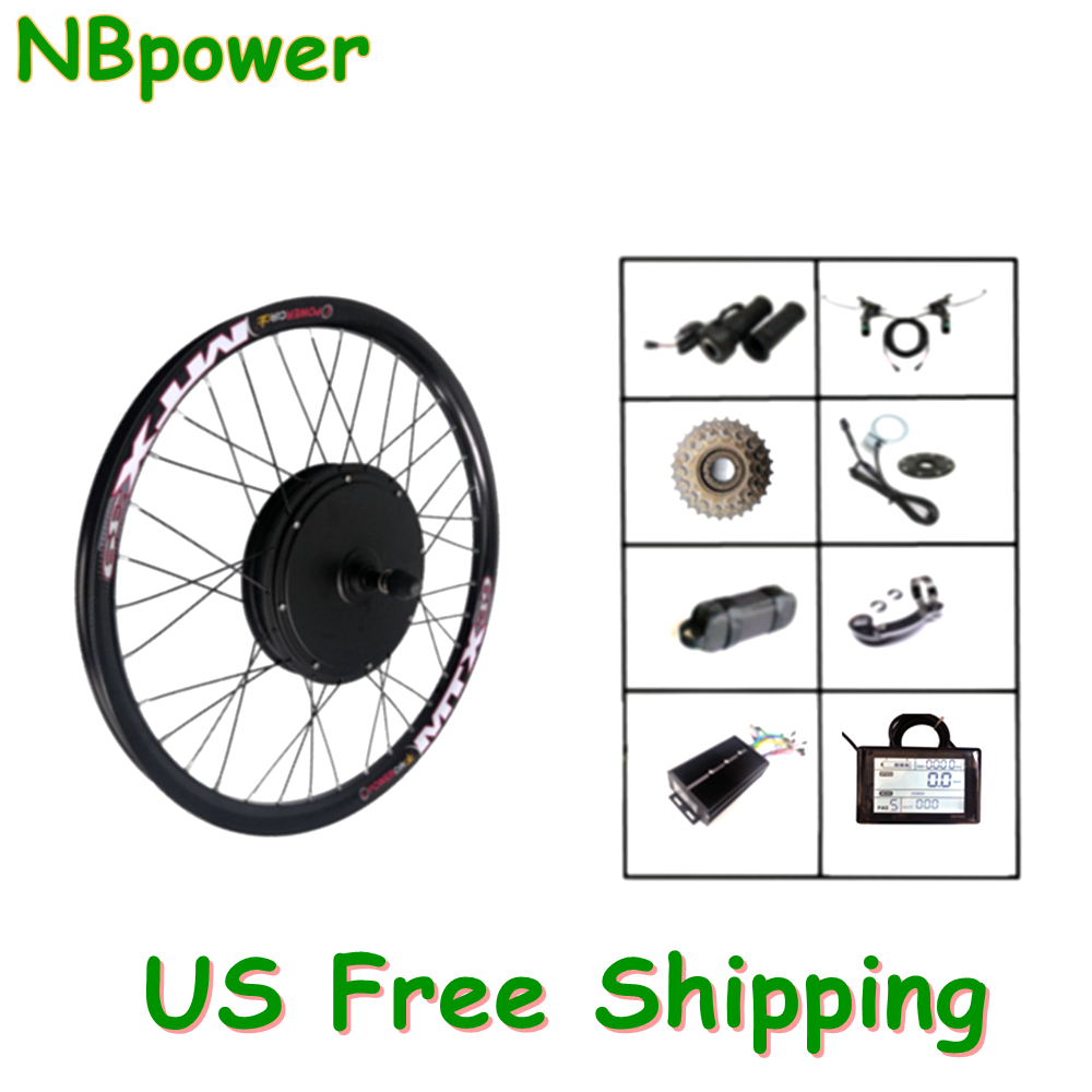US StockNBpower 70 км/ч 72 в 2 – обзор и цена Dual Motor Ebike Kit 2000W