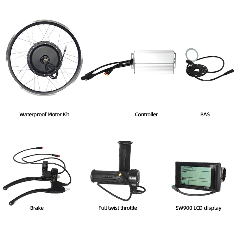 Новый электрический комплект д – обзор и цена 12000W Electric Motorcycle Hub Motor