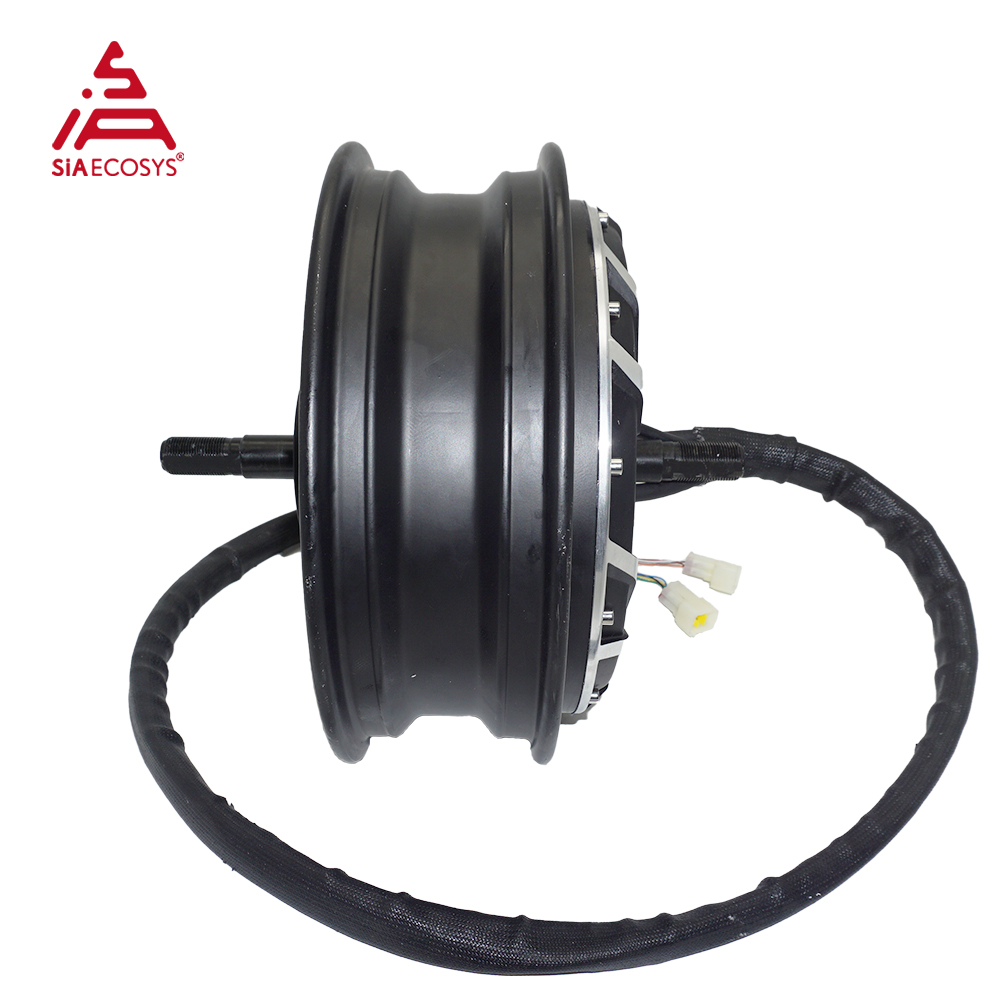 Мотор QS 12000W 12x3.5 дюймов  – обзор и цена 12000W Electric Motorcycle Hub Motor