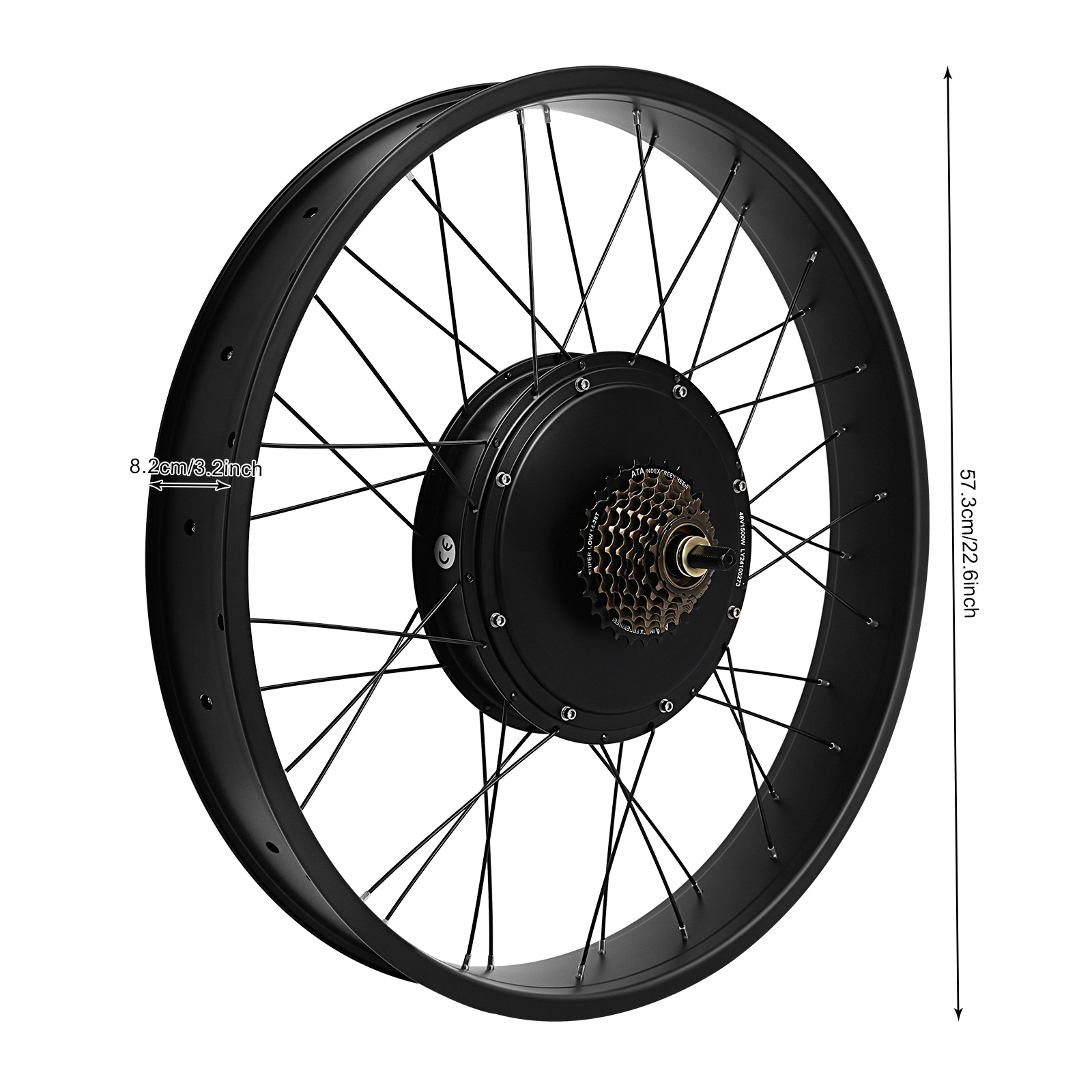 Комплект для переоборудования  – обзор и цена Fat Tire Electric Bike Conversion Kit 1500W