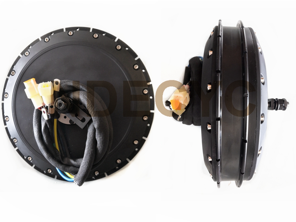 На складе США QS273 40H Peak 8 – обзор и цена 72V 8000W Brushless Hub Motor