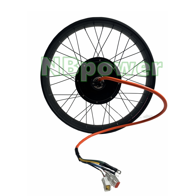 NBpower QS205 72В 5000Вт 170/1 – обзор и цена 5000W Hub Motor Kit 72V