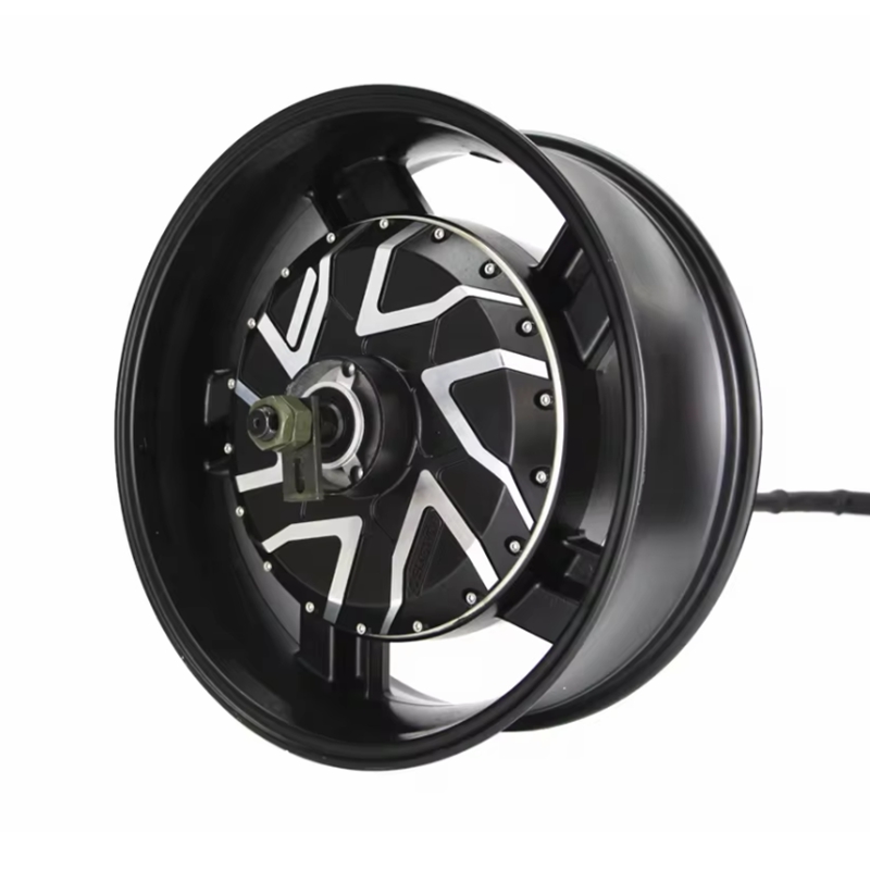 Двигатель QS 12000 Вт, 17X6,0  – обзор и цена 12000W Electric Motorcycle Hub Motor