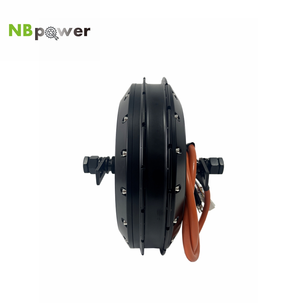 Электродвигатель-редуктор NBpo – обзор и цена 72V 8000W Brushless Hub Motor