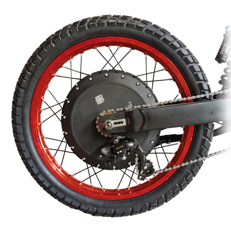 QS273 Двигатель 8000 Вт/12000  – обзор и цена 12000W Electric Motorcycle Hub Motor