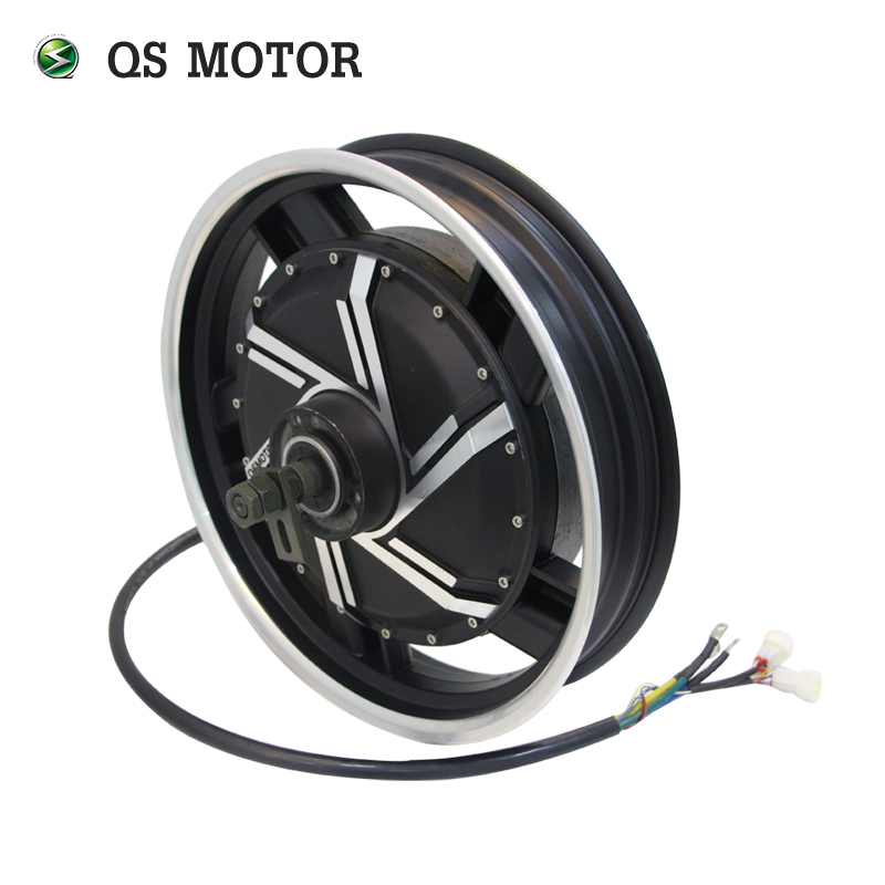 QSMOTOR QS273 17-дюймовый бесщ – обзор и цена 17 Inch Motorcycle Rim Hub Motor 72V