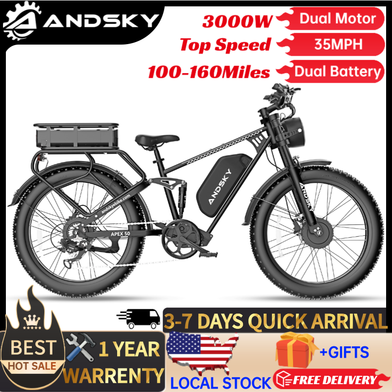 Электровелосипед ANDSKY Apex50 – обзор и цена Torque Sensor Mid Drive Motor Kit
