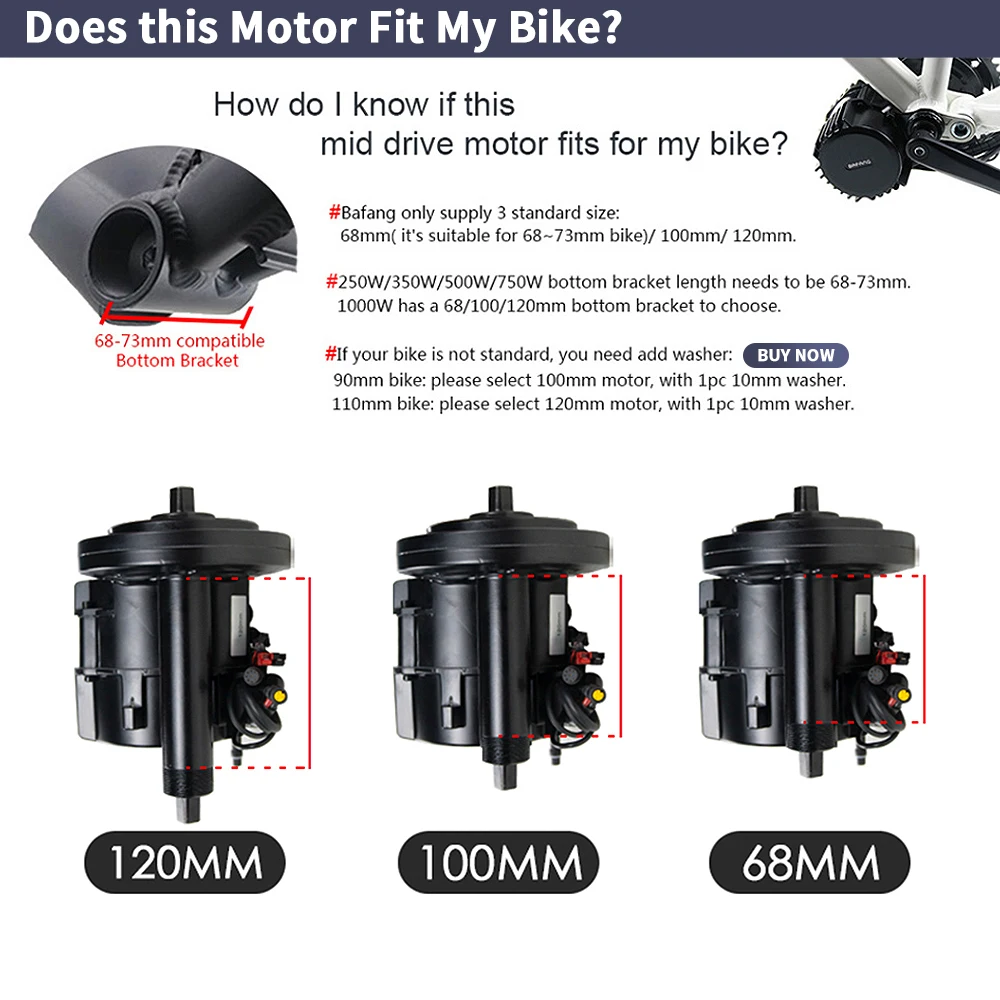 Комплект для переоборудования  – обзор и цена Side Hung Mid Drive Motor Kit